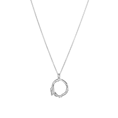 Irish Shrubbery Sterling Silver Twig Necklace Irish Jewellery Online Loinnir Jewellery Made In Ireland