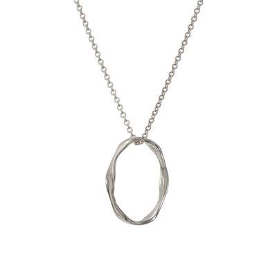 Silver Tumulus Necklace Irish Jewellery Designer Online Loinnir Jewellery